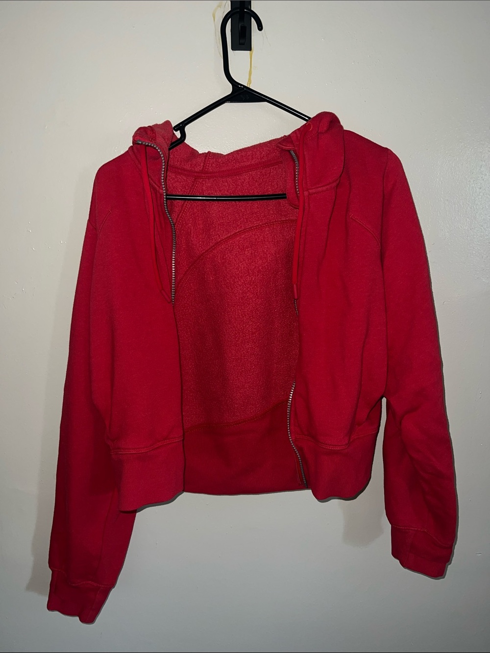 Target All In Motion Red Women's Zip-Up Cropped Hoodie